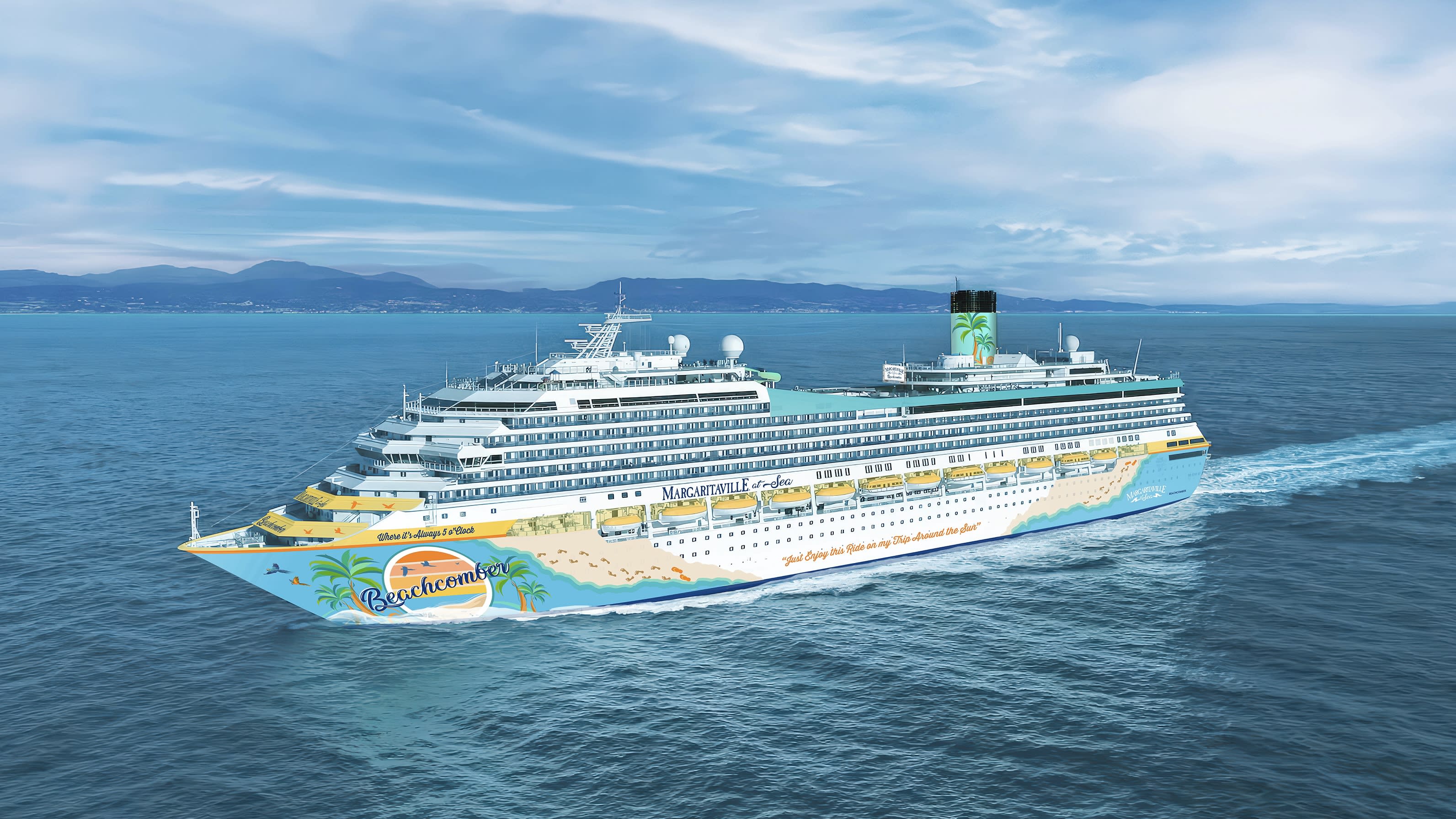 A first look at Margaritaville at Sea’s cruise ship