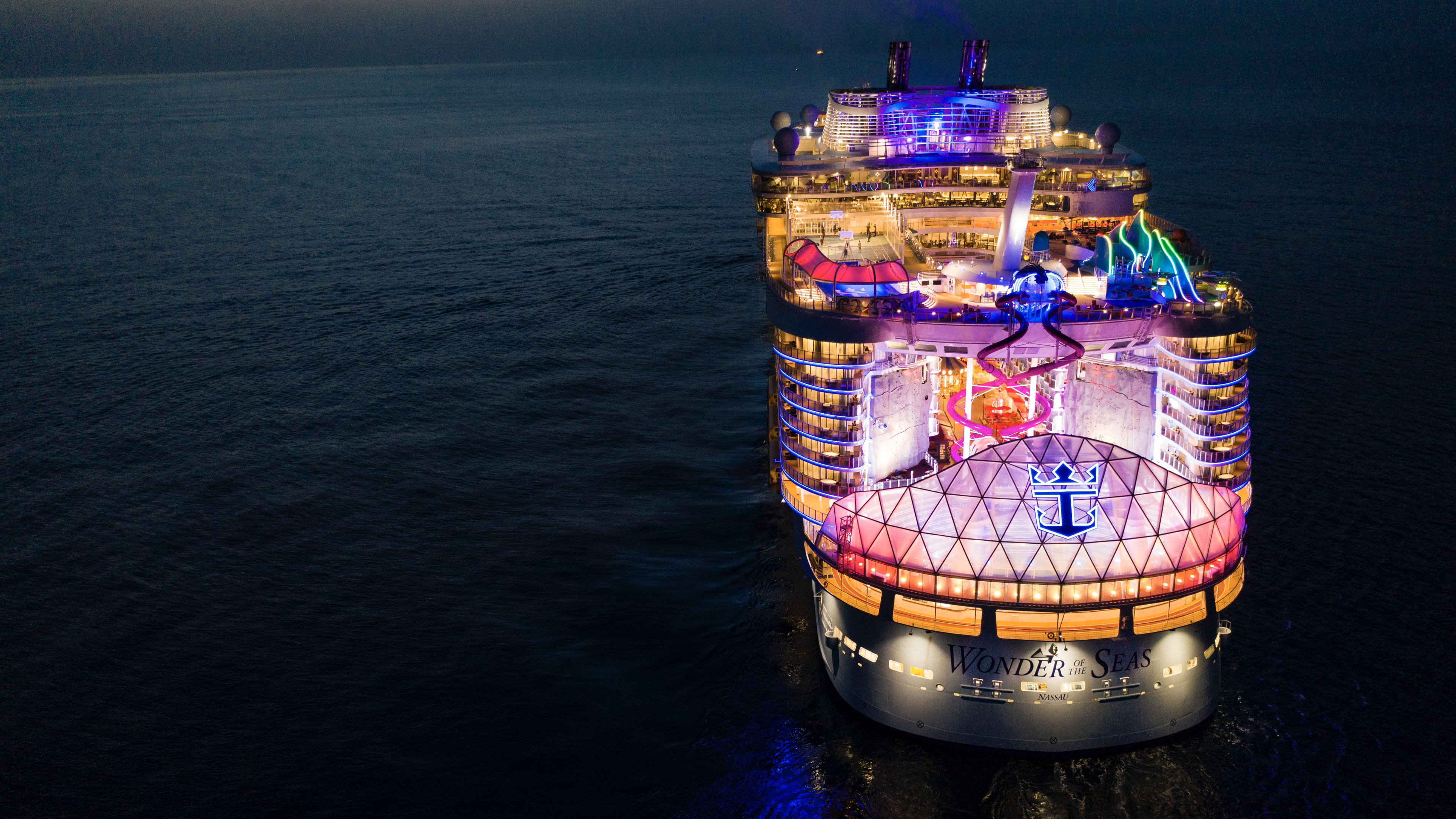 Royal Caribbean ship turns back after fight; storm disrupts cruises